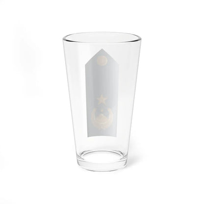11.AlgAF LTC (Algeria) (Military Rank) Pint Glass 16oz - Go Mug Yourself