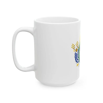 Coat of arms of Uruguay (1829-1908) - White Coffee Mug-Go Mug Yourself