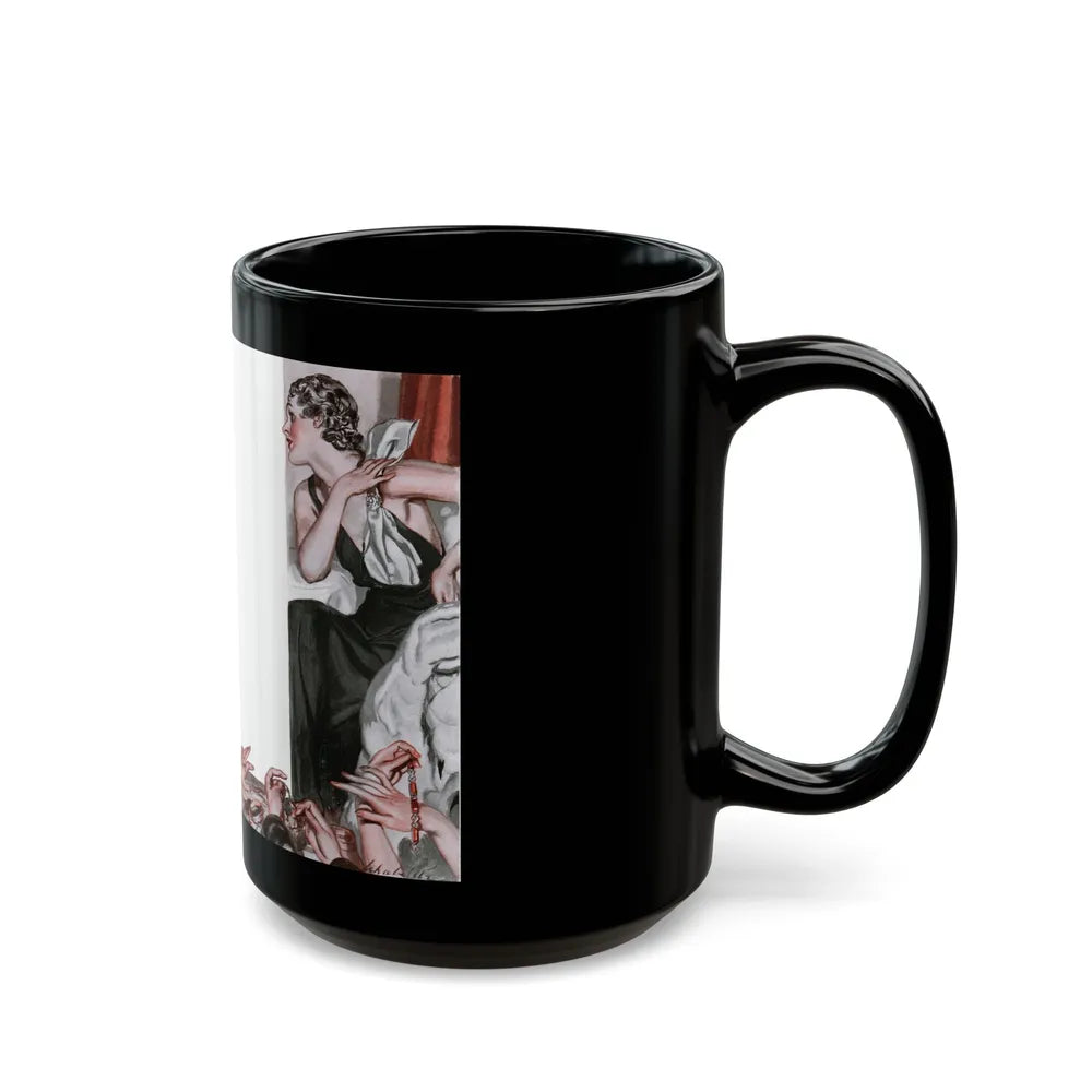 Chanel Copy, Cosmopolitan, November 1934 - Black Coffee Mug-Go Mug Yourself