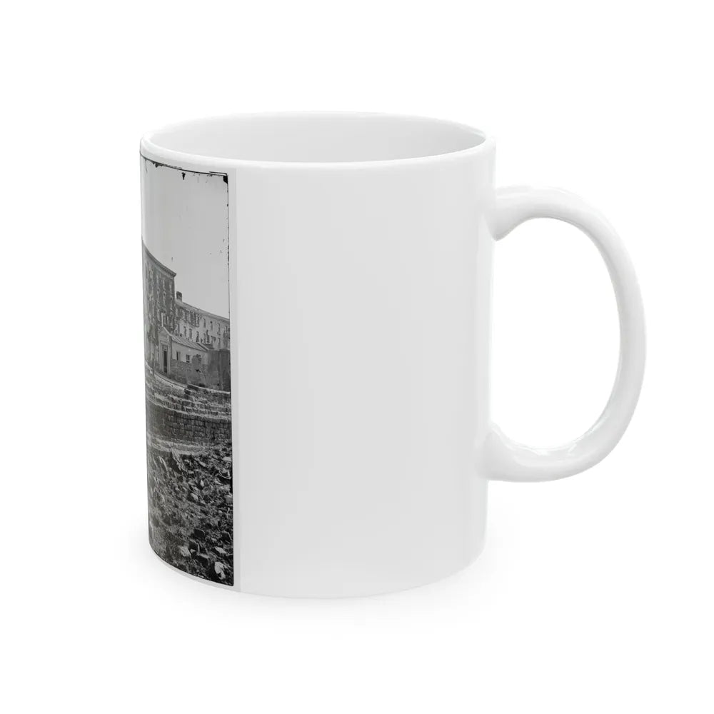 Charleston, S.C. The Fire-Scarred Mills House; Hibernian Hall At Left (U.S. Civil War) White Coffee Mug-Go Mug Yourself