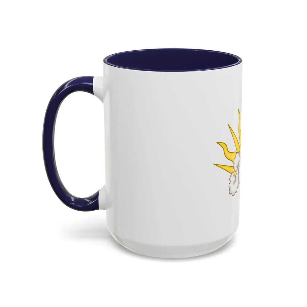 Sunburst Badge - Accent Coffee Mug-Go Mug Yourself