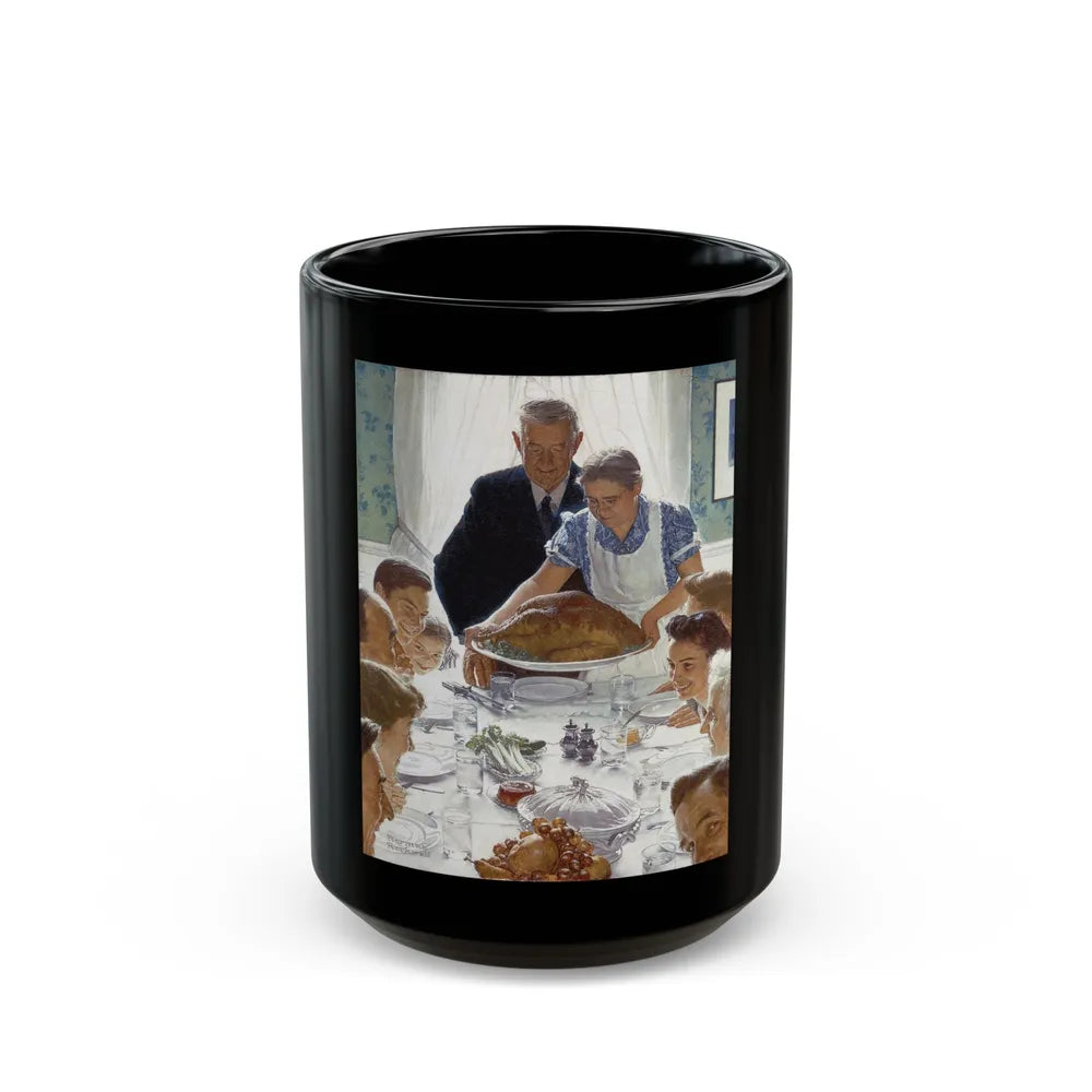 Rockwell2 (10) - Black Coffee Mug-15oz-Go Mug Yourself