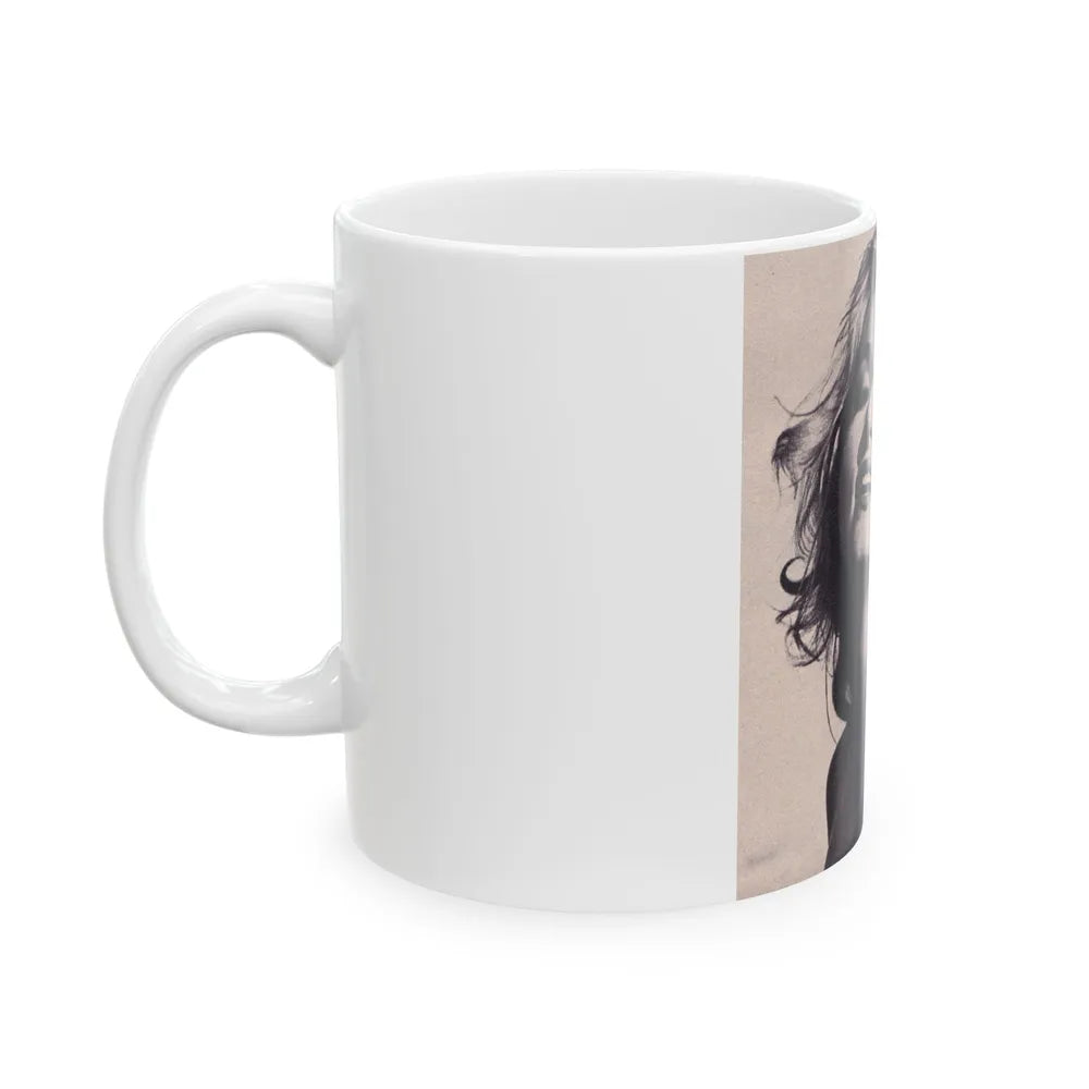 Julie Newmar #339 (Vintage Female Icon) White Coffee Mug-Go Mug Yourself