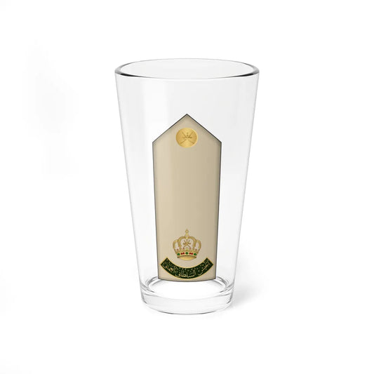 11.RAO MAJ (Oman) (Military Rank) Pint Glass 16oz 16oz - Go Mug Yourself