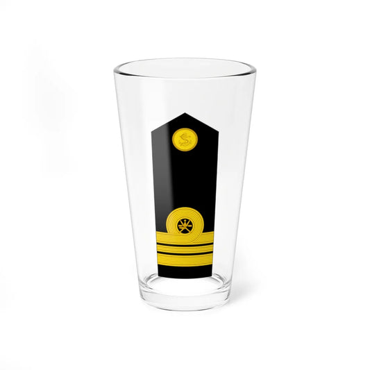 11.RNO LCDR (Oman) (Military Rank) Pint Glass 16oz 16oz - Go Mug Yourself