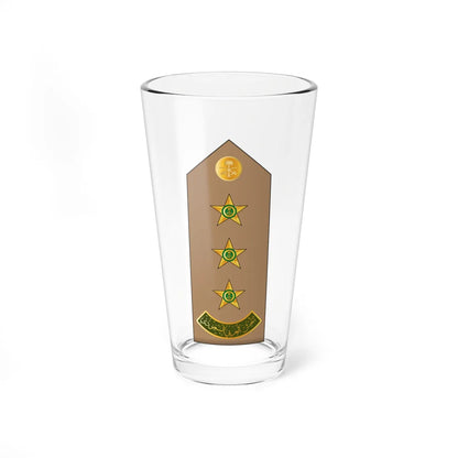 11.RSA CAPT (Saudi Arabia) (Military Rank) Pint Glass 16oz 16oz - Go Mug Yourself