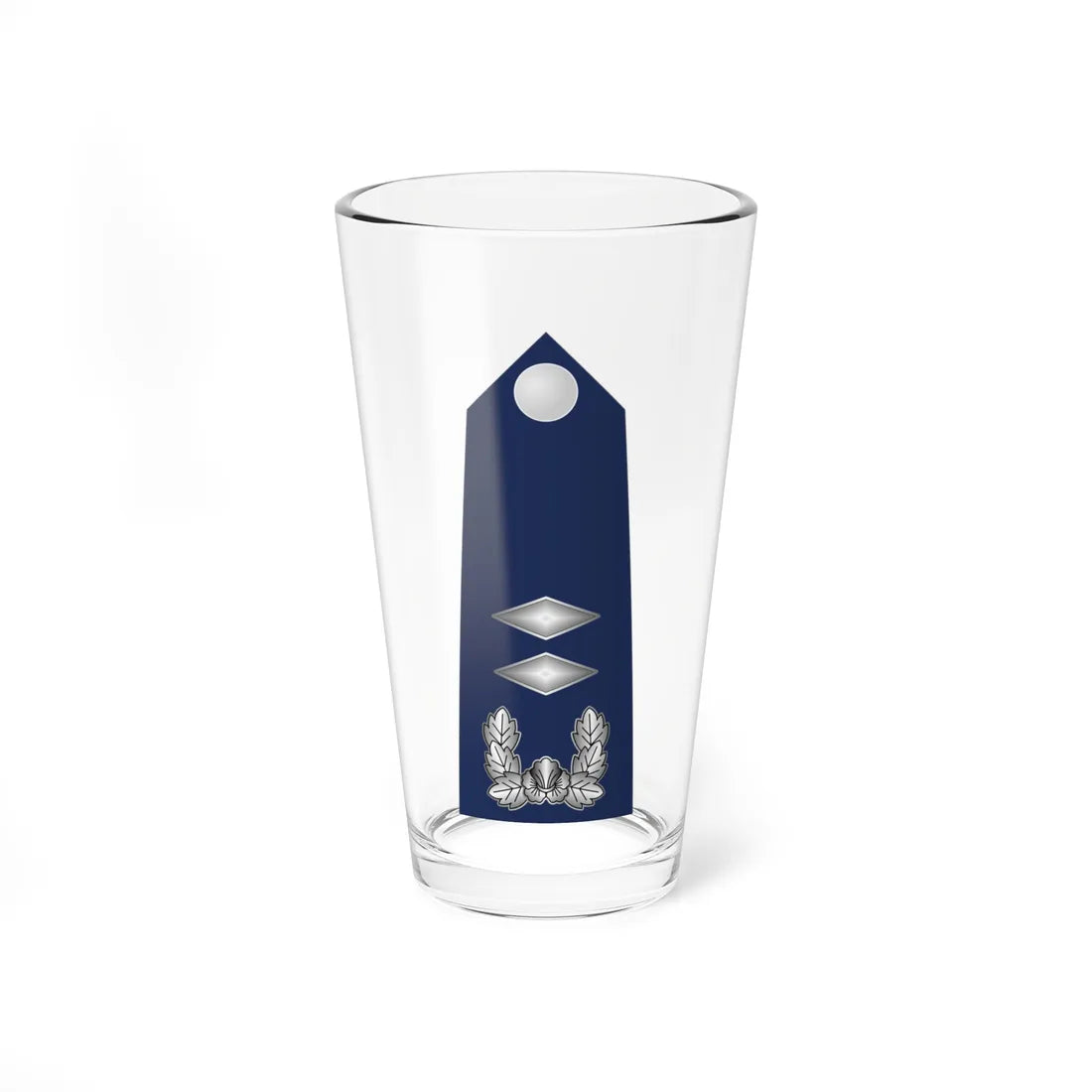 11.SKAF 1LT (Korea) (Military Rank) Pint Glass 16oz - Go Mug Yourself