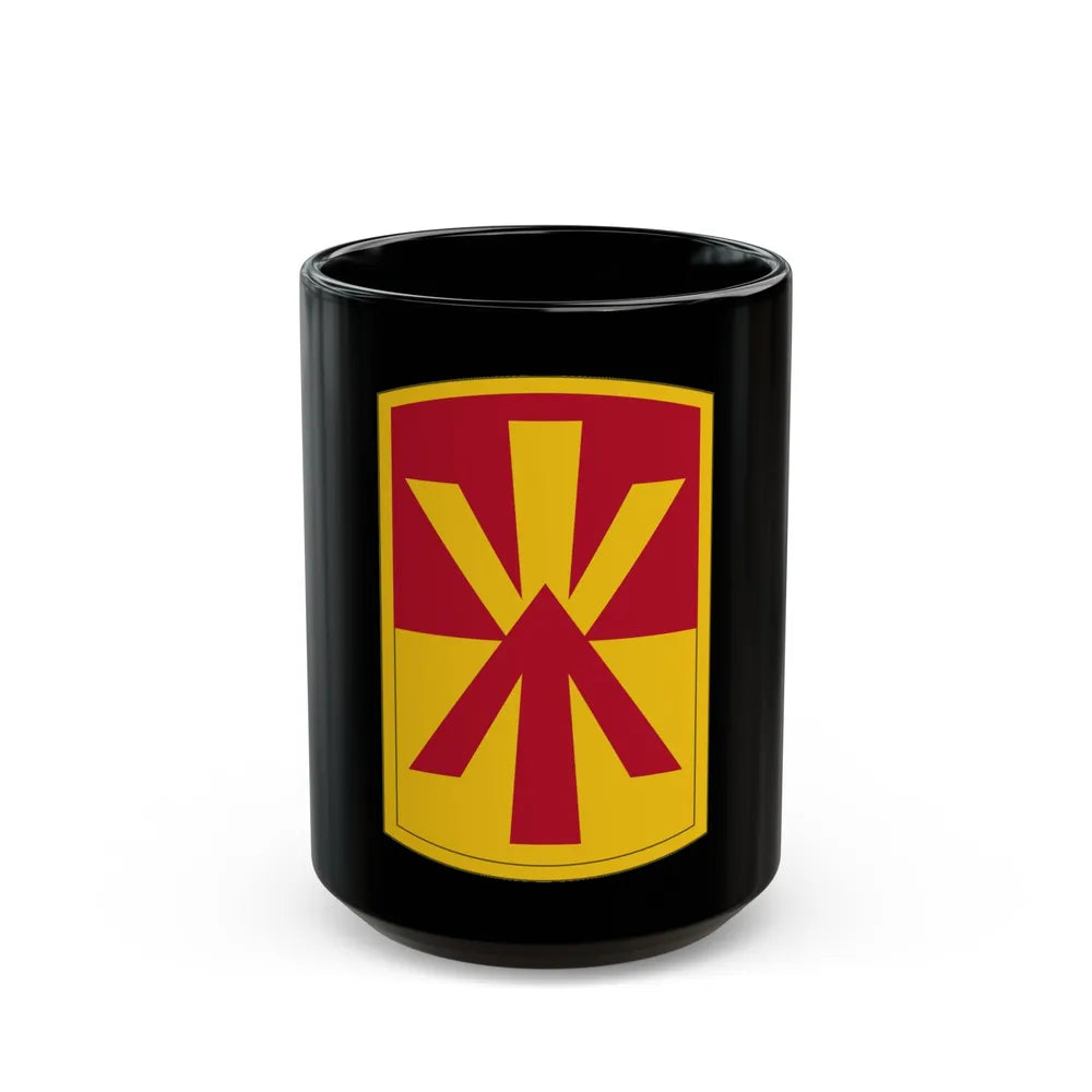 11th Air Defense Artillery Brigade (U.S. Army) Black Coffee Mug-15oz-Go Mug Yourself