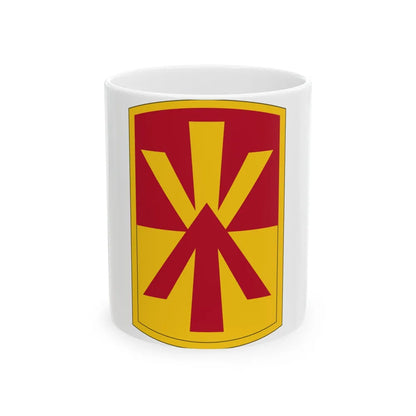 11th Air Defense Artillery Brigade (U.S. Army) White Coffee Mug-11oz-Go Mug Yourself