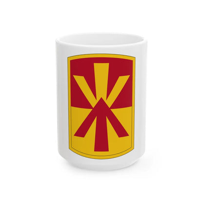 11th Air Defense Artillery Brigade (U.S. Army) White Coffee Mug-15oz-Go Mug Yourself