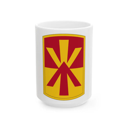 11th Air Defense Artillery Brigade (U.S. Army) White Coffee Mug-15oz-Go Mug Yourself