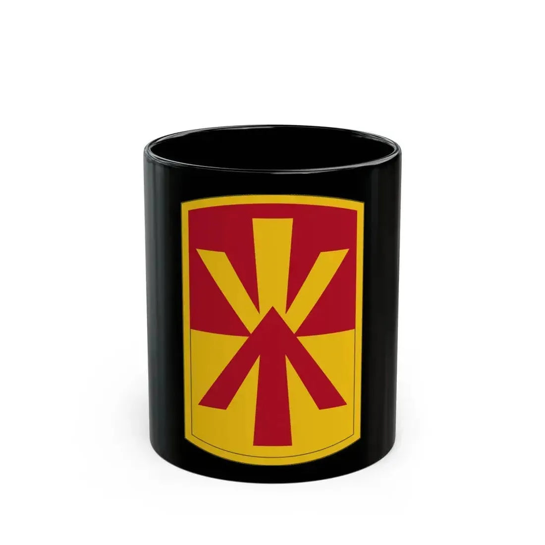 11th Air Defense Artillery Brigade (U.S. Army) Black Coffee Mug - Go Mug Yourself