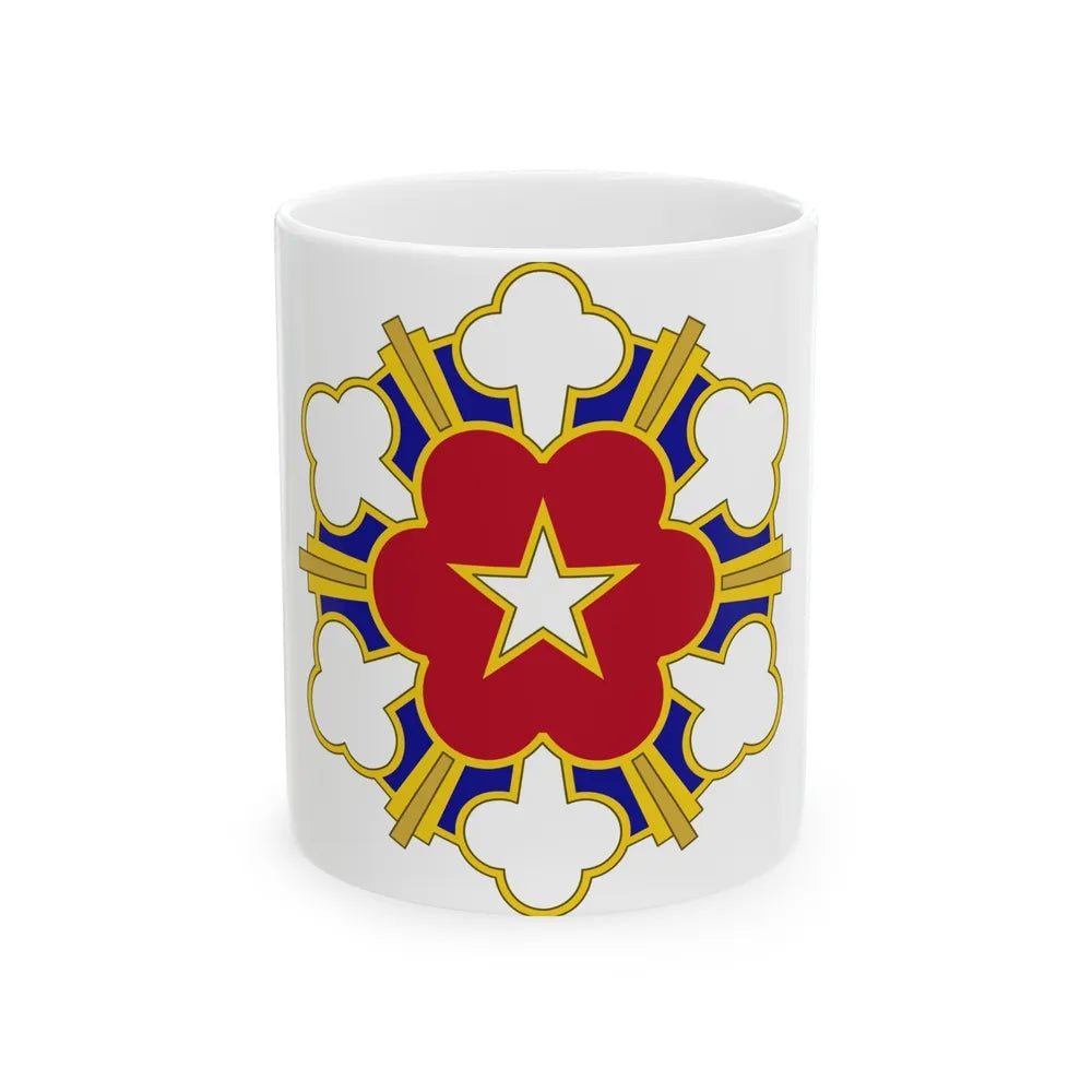 11th Air Defense Artillery Brigade v2 (U.S. Army) White Coffee Mug-11oz-Go Mug Yourself