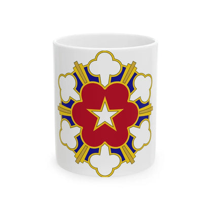 11th Air Defense Artillery Brigade v2 (U.S. Army) White Coffee Mug-11oz-Go Mug Yourself