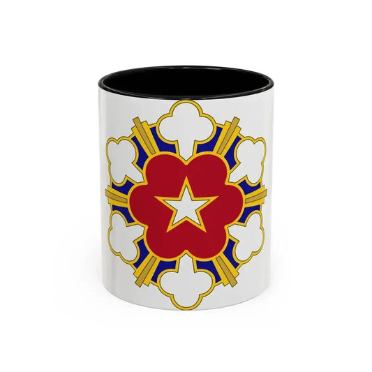 11th Air Defense Artillery Brigade v2 (U.S. Army) Accent Coffee Mug 11oz Black - Go Mug Yourself