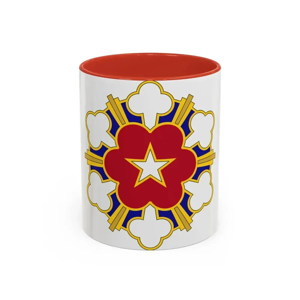 11th Air Defense Artillery Brigade v2 (U.S. Army) Accent Coffee Mug 11oz Red - Go Mug Yourself
