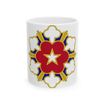 11th Air Defense Artillery Brigade v2 (U.S. Army) White Coffee Mug 11oz - Go Mug Yourself