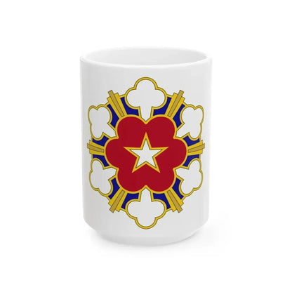 11th Air Defense Artillery Brigade v2 (U.S. Army) White Coffee Mug 15oz - Go Mug Yourself