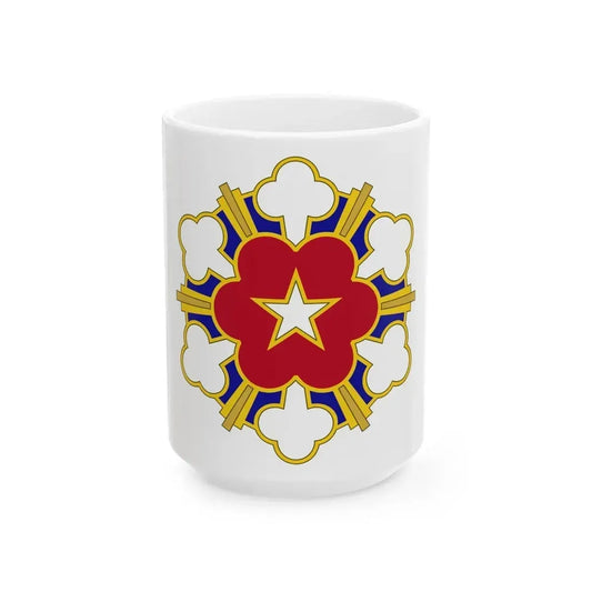 11th Air Defense Artillery Brigade v2 (U.S. Army) White Coffee Mug 15oz - Go Mug Yourself