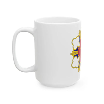 11th Air Defense Artillery Brigade v2 (U.S. Army) White Coffee Mug - Go Mug Yourself