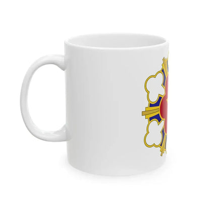 11th Air Defense Artillery Brigade v2 (U.S. Army) White Coffee Mug - Go Mug Yourself