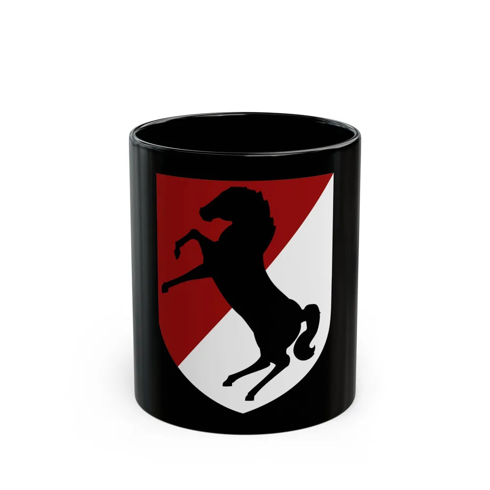 11th Armored Cavalry Regiment (U.S. Army) Black Coffee Mug-11oz-Go Mug Yourself