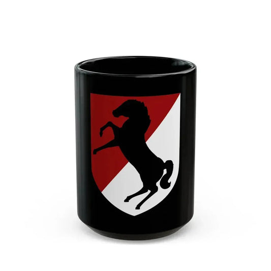 11th Armored Cavalry Regiment (U.S. Army) Black Coffee Mug 15oz - Go Mug Yourself