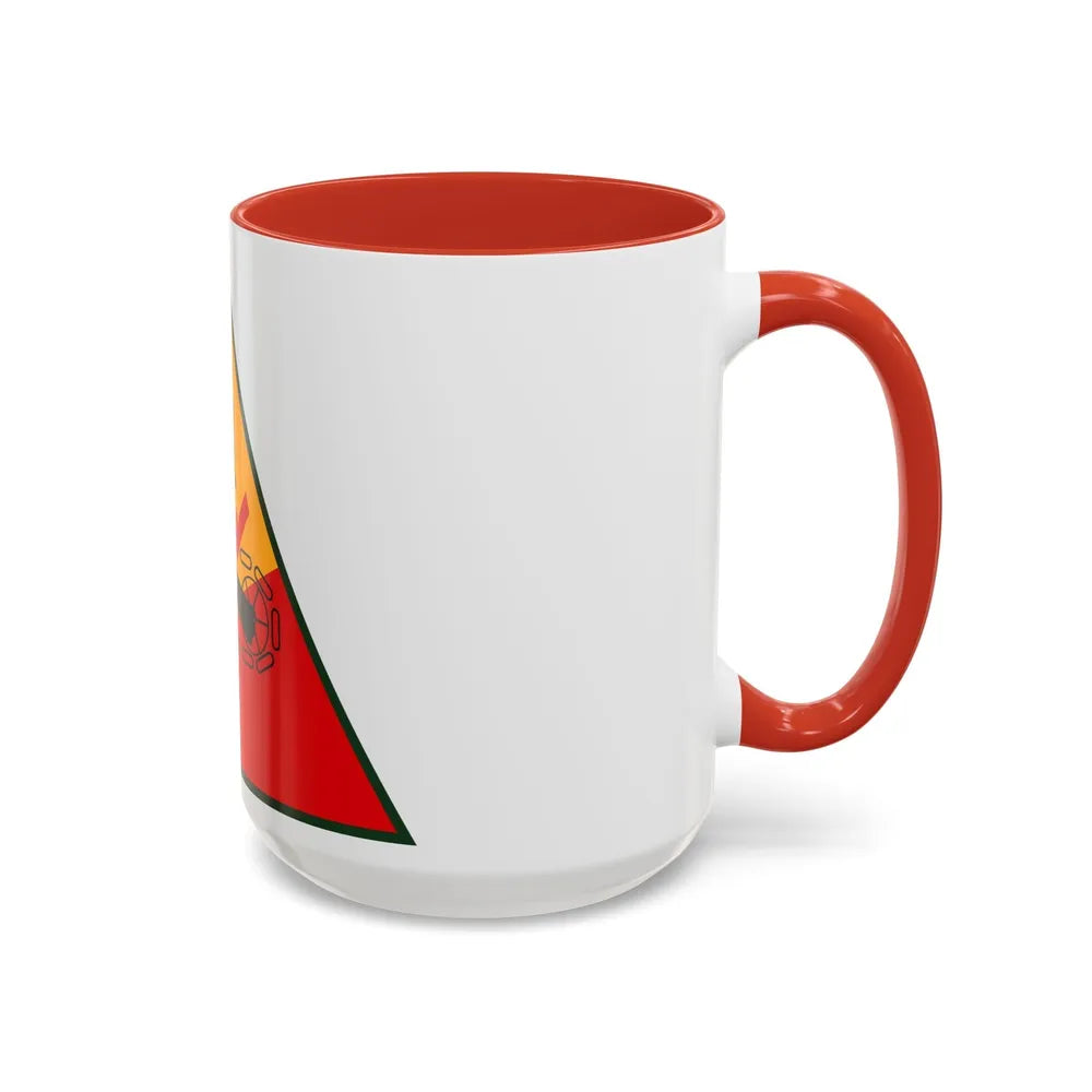 11th Armored Division (U.S. Army) Accent Coffee Mug-Go Mug Yourself