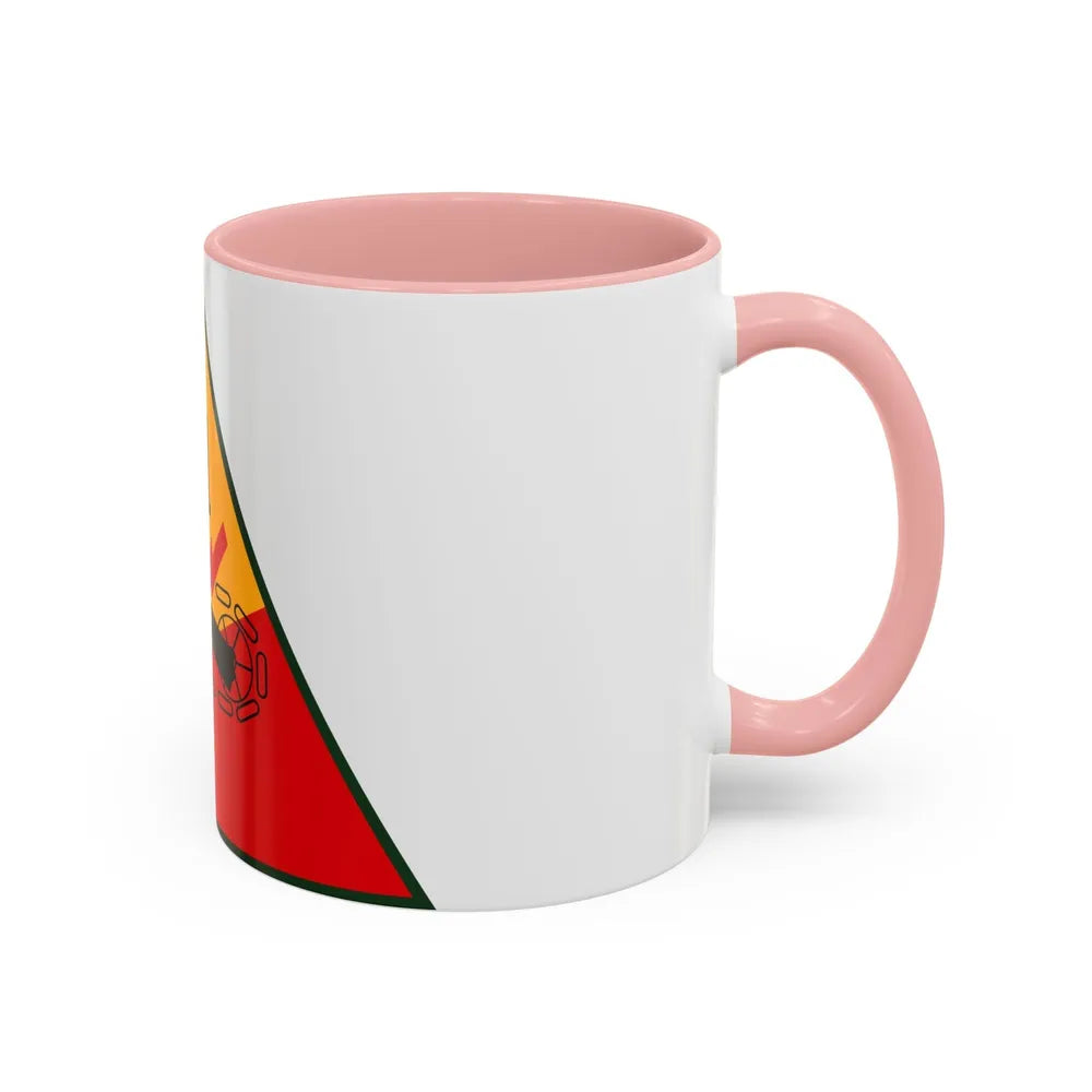 11th Armored Division (U.S. Army) Accent Coffee Mug-Go Mug Yourself