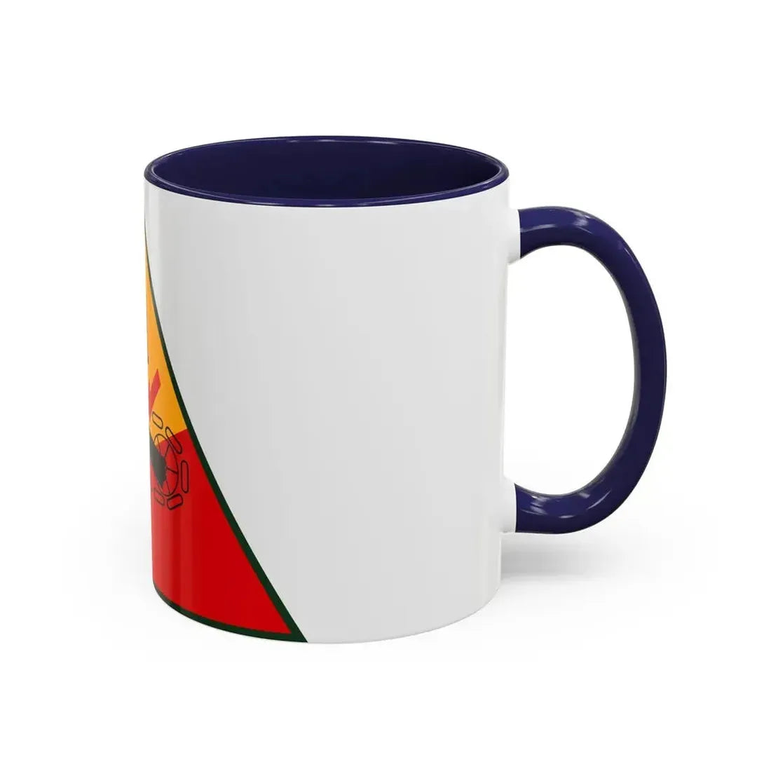 11th Armored Division (U.S. Army) Accent Coffee Mug - Go Mug Yourself