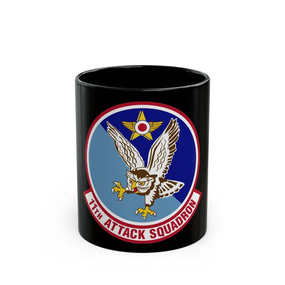 11th Attack Squadron (U.S. Air Force) Black Coffee Mug-11oz-Go Mug Yourself