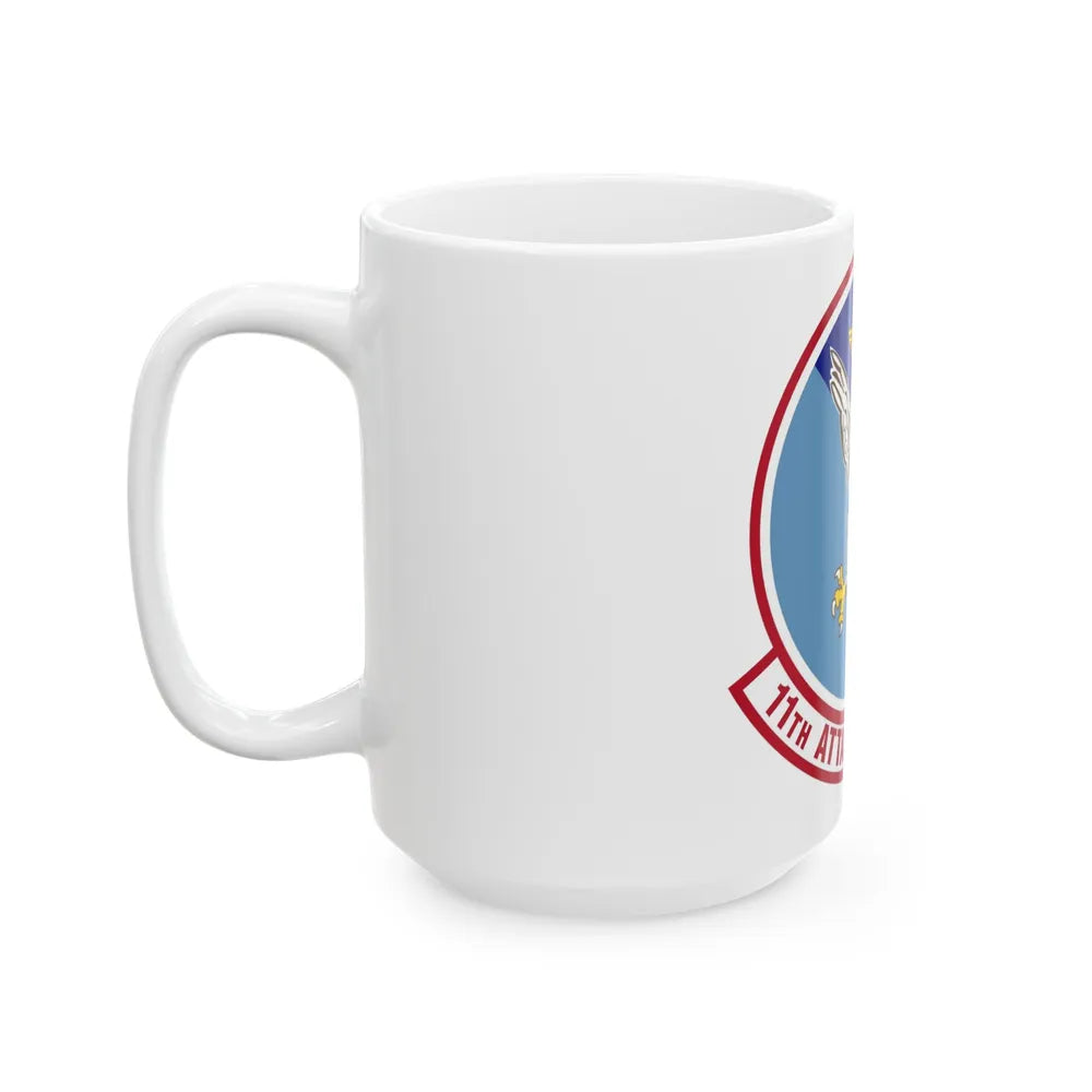 11th Attack Squadron (U.S. Air Force) White Coffee Mug-Go Mug Yourself