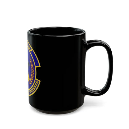 11th Comptroller Squadron (U.S. Air Force) Black Coffee Mug-Go Mug Yourself