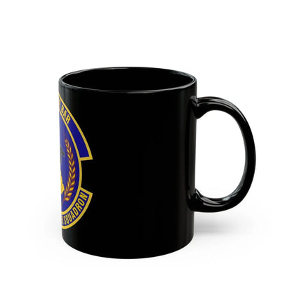 11th Comptroller Squadron (U.S. Air Force) Black Coffee Mug-Go Mug Yourself