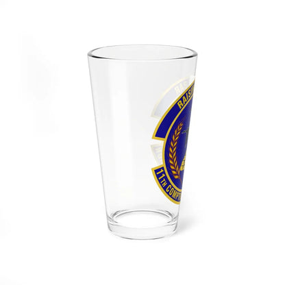 11th Comptroller Squadron (U.S. Air Force) Pint Glass 16oz-Go Mug Yourself