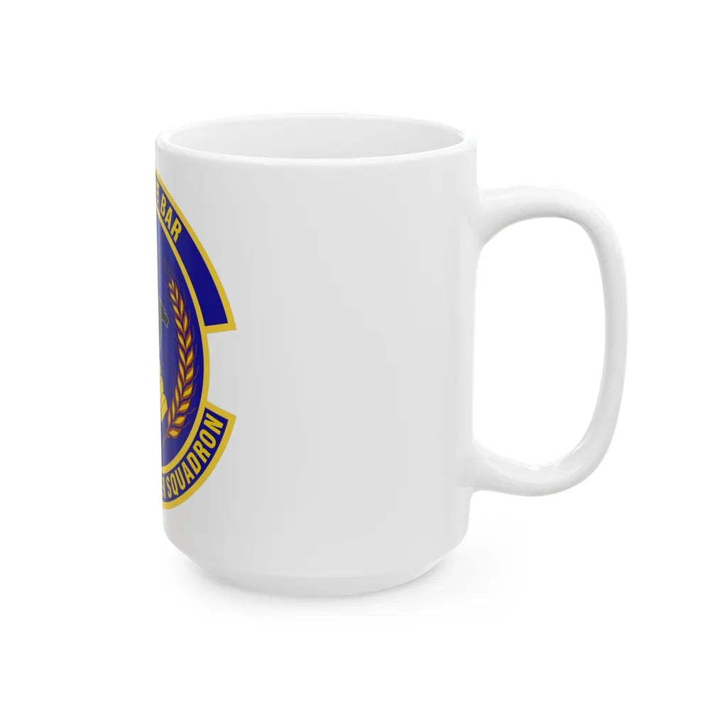 11th Comptroller Squadron (U.S. Air Force) White Coffee Mug-Go Mug Yourself