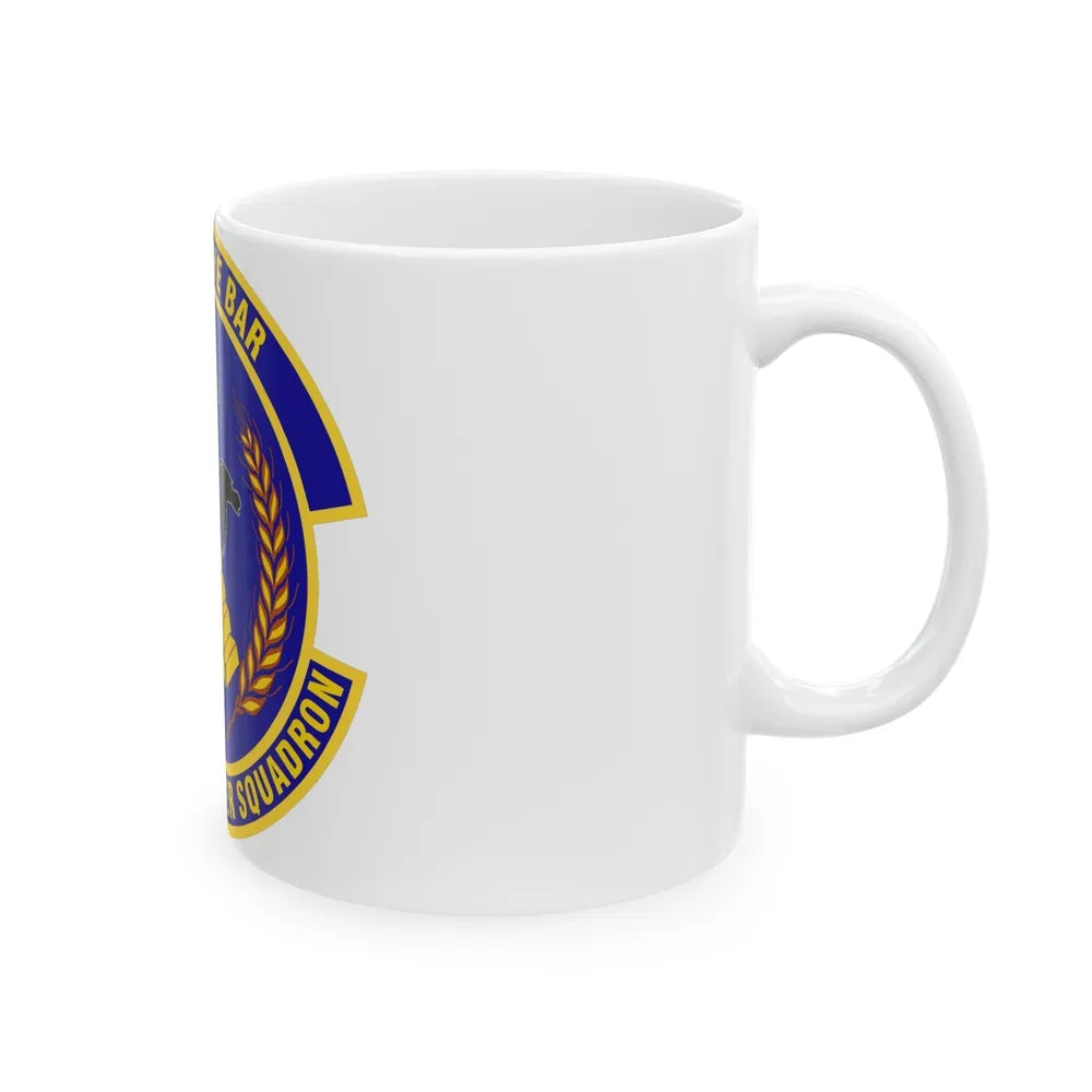 11th Comptroller Squadron (U.S. Air Force) White Coffee Mug-Go Mug Yourself