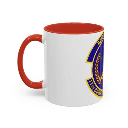 11th Comptroller Squadron (U.S. Air Force) Accent Coffee Mug - Go Mug Yourself