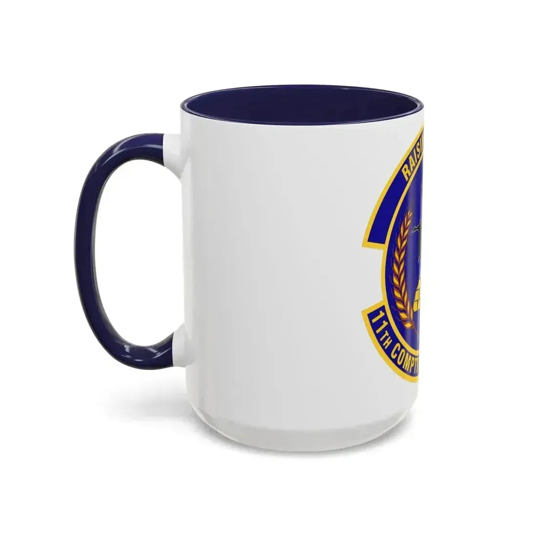 11th Comptroller Squadron (U.S. Air Force) Accent Coffee Mug - Go Mug Yourself