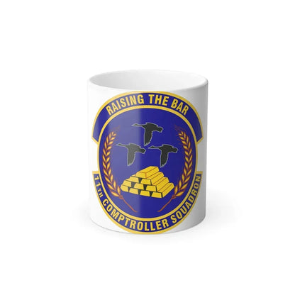 11th Comptroller Squadron (U.S. Air Force) Color Changing Coffee Mug 11oz - Go Mug Yourself