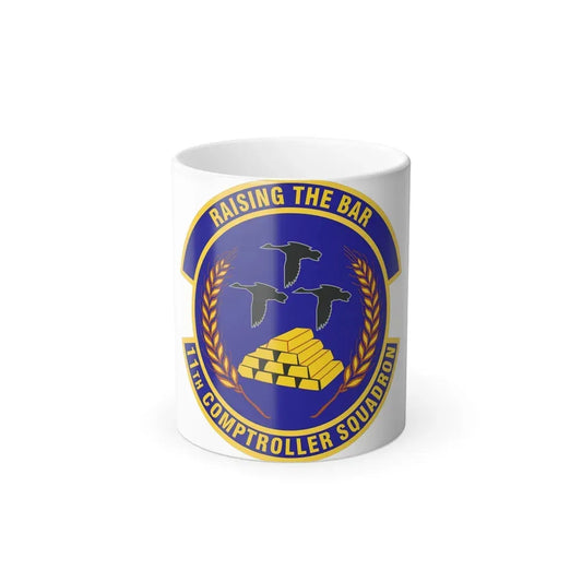 11th Comptroller Squadron (U.S. Air Force) Color Changing Coffee Mug 11oz - Go Mug Yourself