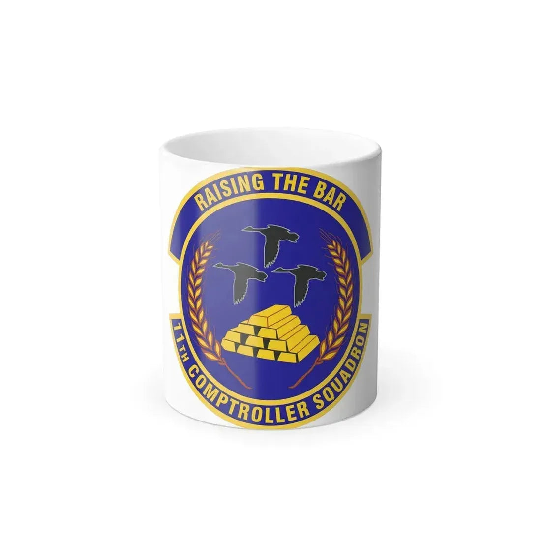11th Comptroller Squadron (U.S. Air Force) Color Changing Coffee Mug 11oz - Go Mug Yourself