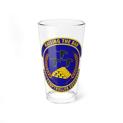 11th Comptroller Squadron (U.S. Air Force) Pint Glass 16oz 16oz - Go Mug Yourself