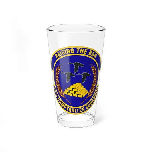11th Comptroller Squadron (U.S. Air Force) Pint Glass 16oz 16oz - Go Mug Yourself