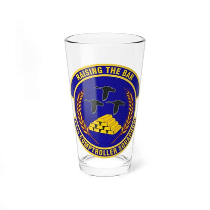 11th Comptroller Squadron (U.S. Air Force) Pint Glass 16oz 16oz - Go Mug Yourself