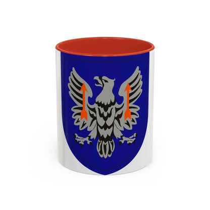 11th Expeditionary Combat Aviation Brigade (U.S. Army) Accent Coffee Mug 11oz Red - Go Mug Yourself