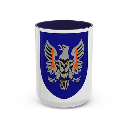 11th Expeditionary Combat Aviation Brigade (U.S. Army) Accent Coffee Mug 15oz Navy - Go Mug Yourself