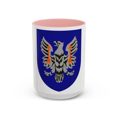11th Expeditionary Combat Aviation Brigade (U.S. Army) Accent Coffee Mug 15oz Pink - Go Mug Yourself