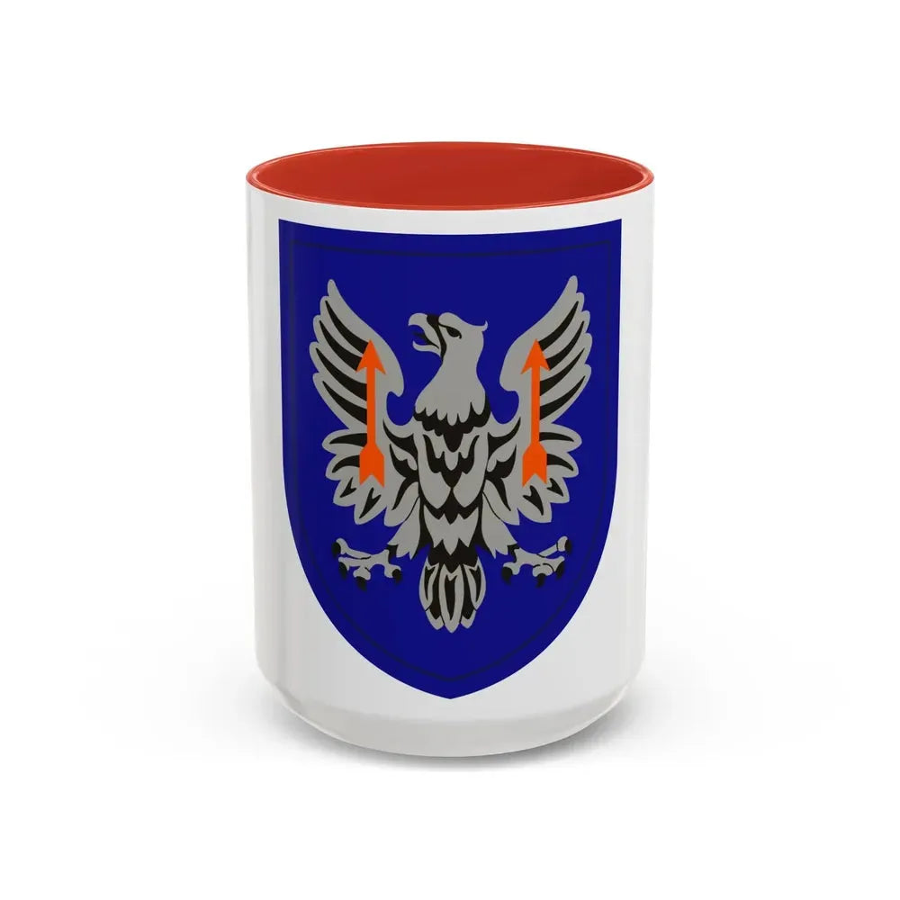 11th Expeditionary Combat Aviation Brigade (U.S. Army) Accent Coffee Mug 15oz Red - Go Mug Yourself