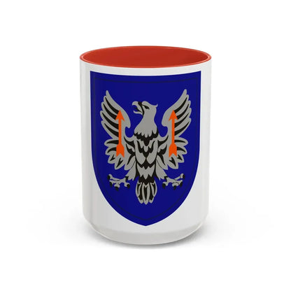 11th Expeditionary Combat Aviation Brigade (U.S. Army) Accent Coffee Mug 15oz Red - Go Mug Yourself